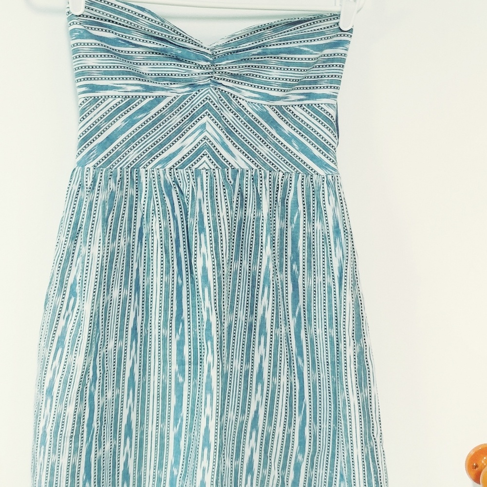 Roxy Mini Striped Dress or Coverup Sz l